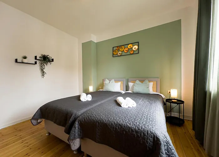 アパート Immostay #7 -helle Mit Grossem Garten -4 Zimmer, Wifi & Free Parking ブレーメン